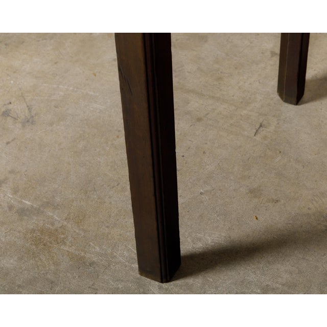 English English 18th Century Georgian Period Walnut Side Table with Single Drawer For Sale - Image 3 of 12