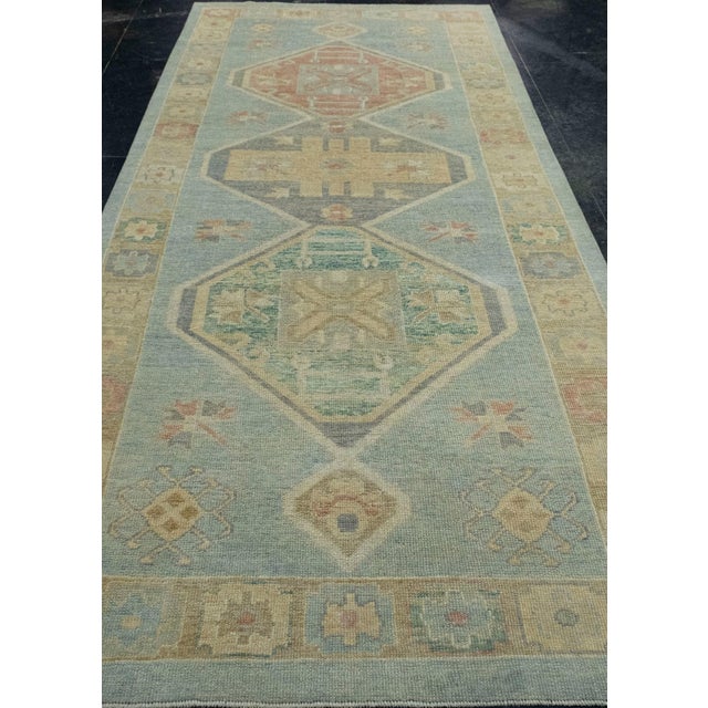 Turkish Oushak Rug 5' x 11'11" #18030 Explore a curated collection of hallway runners, wool rugs, and handmade...