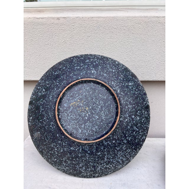 1950s Mid-Century Modern Majolica Platter by Fratelli Fanciullacci For Sale - Image 5 of 6