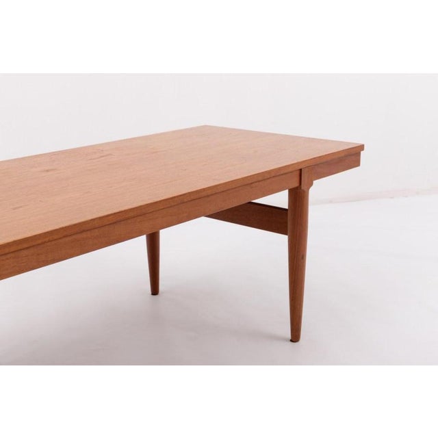 1960s Danish Modern Teak Coffee Table, 1960s For Sale - Image 5 of 9