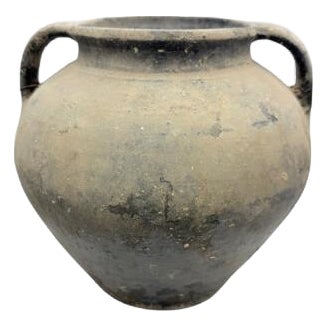 Vintage Moldovan Terracotta Vessel For Sale