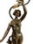 Art Nouveau Early 20th Century Art Nouveau Figural Lamp, by Viennese Sculptor Theodor Ullmann For Sale - Image 3 of 13