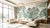 Chinese 36" * H100"/Panel* 5ps, Chinese Traditional Green Landscape Gongbi Painting Wallpaper, 5 Panels For Sale - Image 3 of 8