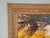 Early 21st Century Large Framed Horse Pasture Canvas Photograph in Ornate Antiqued Gold Frame For Sale - Image 5 of 10