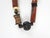 1990s Vintage 1990s Artist Made Tribal Bauxite Pottery Beaded Necklace For Sale - Image 5 of 7