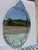 Vintage Venetian Oval Mirror with Pediment, 1950s For Sale - Image 12 of 18