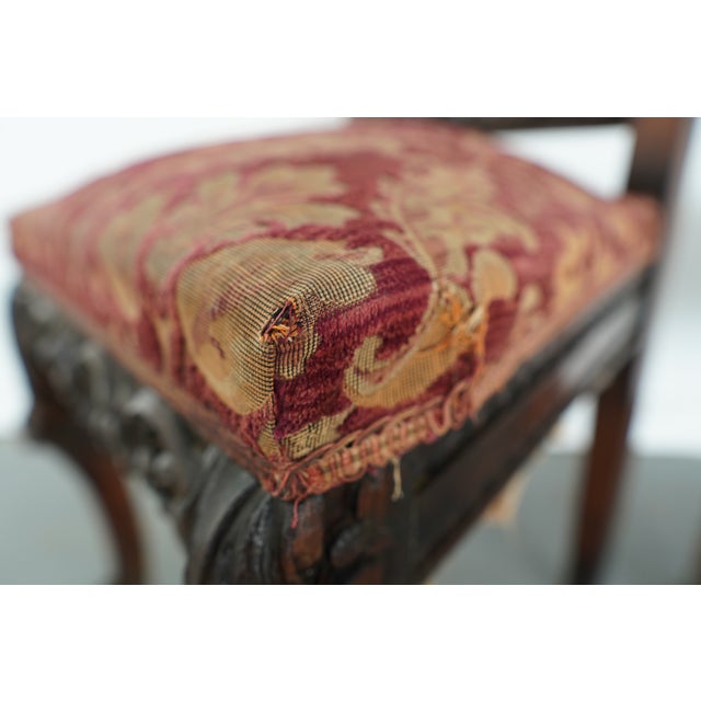 Vintage Spanish Revival Barley Twist Dining Chairs (Set of 6) For Sale - Image 14 of 18