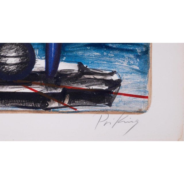 Franz Priking, Nature morte à la sphère, Lithograph For Sale - Image 6 of 7