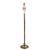 Italian Burnished Brass Floor Lamp by Luigi Caccia Dominioni for Azucema, 1950s, in Very Good conditions. Designed 1950 to...