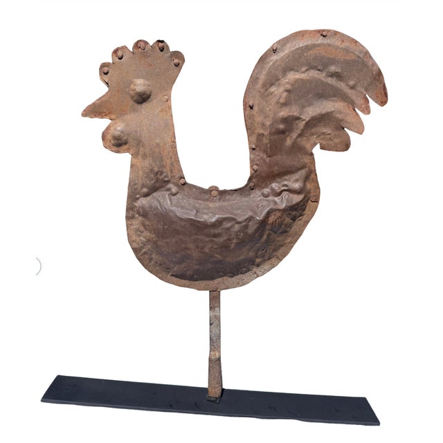 Forged nearly two centuries ago, this rooster carries the rare energy of a piece that simply should not exist today. Its...