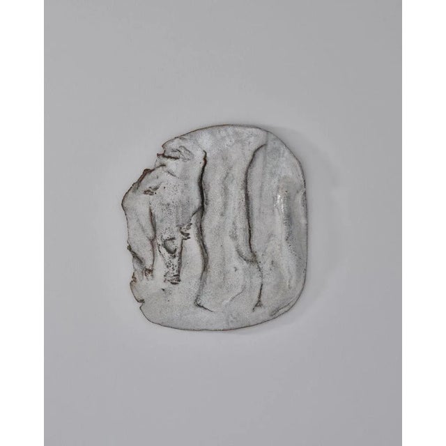 White Stoneware Wall Relief by Ole Bjørn Krüger, 1960s For Sale - Image 4 of 12