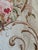 Aubusson Embroidered Tapestry on Vintage Brass Pole With Neoclassical Floral Medallion Motif For Sale - Image 10 of 11