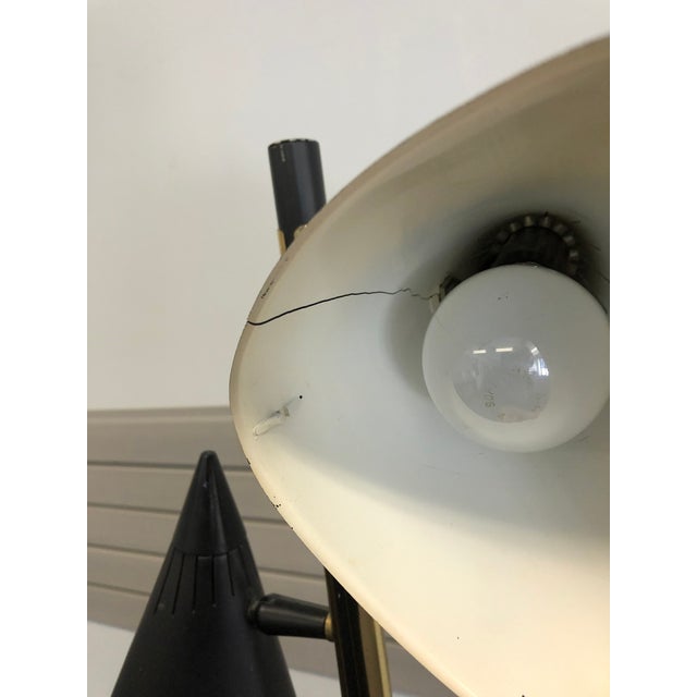 Vintage Mid Century Modern Black Floor Lamp - Gerald ...