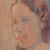 Impressionist 'Study of a Young Woman' by Sarah Hobson, 1936; California Woman Artist, Art Institute of Chicago For Sale - Image 3 of 6