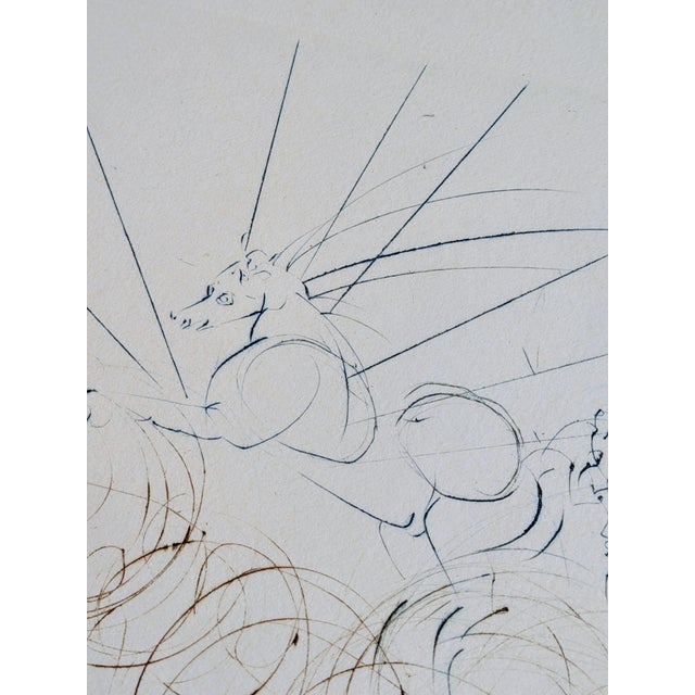 Salvador Dali, Woman and Horse, 1973, Etching For Sale - Image 8 of 10