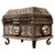 Antique early 19th century Indian Bidriware silver and brass Pandan casket, Circa 1800. Bidriware is credited to the...