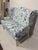 2020s Upholstered Loveseat in Coastal Coral Print For Sale - Image 5 of 5