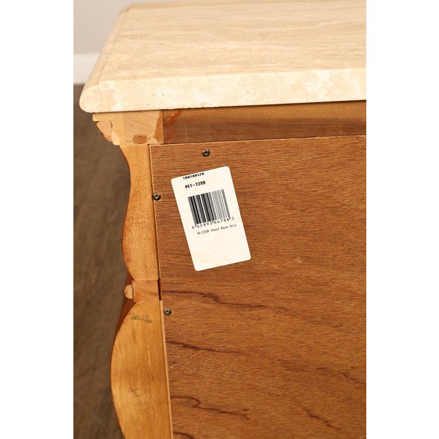 Century Furniture Baroque Style Marble Top Bombe Chest Of Drawersd For Sale - Image 18 of 18