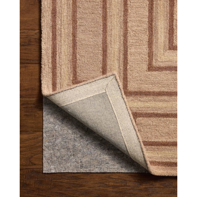 Chris Loves Julia x Loloi Alfie Blush / Rose 7'-9" x 9'-9" Area Rug For Sale In Dallas - Image 6 of 6