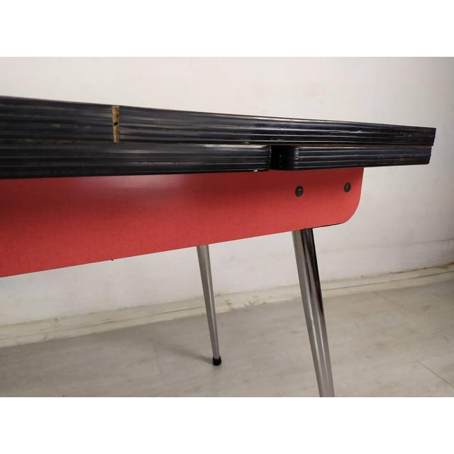 Vintage Formica Extentable Table, 1960s For Sale - Image 9 of 18