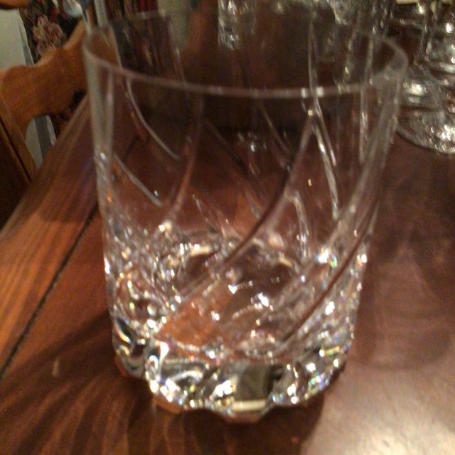 Vintage Mikasa Cut Crystal Olympus Lowball Glasses Set of 6 Chairish