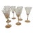 Libbey Rock Sharpe Wine Glasses, Set of Seven For Sale
