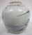 1920s Vintage Chinese Blue and White Brush Pot For Sale - Image 5 of 7