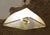 Large Lamperti Pendant Light in Fiberglass and Brass, 1970s For Sale - Image 6 of 12