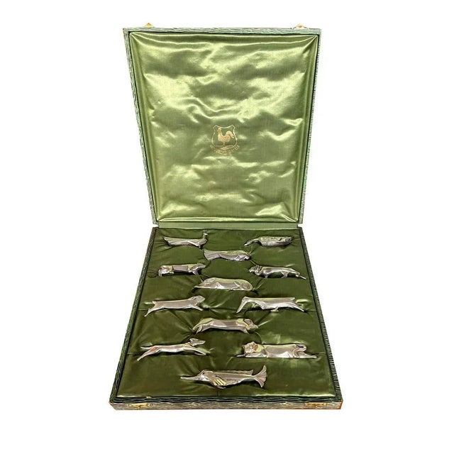 Art Deco Knife Rest Set, Set of 12 For Sale - Image 10 of 10