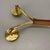 Modern Brutalist Brass and Leather Candleholder in the style of Auböck, 1950s For Sale - Image 18 of 18