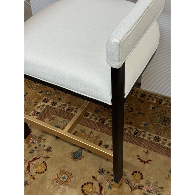 2020s Worlds Away Cruise Counter Stools, Pair For Sale - Image 5 of 12