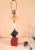 Red Memphis Style Thurston Lamp Geometric Primary Modernist For Sale - Image 8 of 12