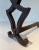 Modernist Cast Iron and Wrought Iron Andirons by Raymond Subes - a Pair For Sale - Image 11 of 12
