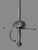 Renaissance 17th century shell-shaped rapier with a taza For Sale - Image 3 of 4