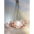 Pink Ballotton Murano Glass Spheres Chandeliers by Simoeng, Set of 2 For Sale - Image 4 of 7