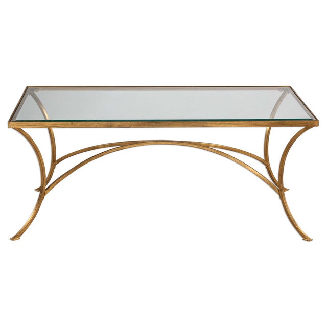 Gold Cocktail Table Chairish