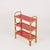 Italian Bookcase in Rattan and Red Laminate from Vivai del Sud, 1970s For Sale - Image 4 of 15