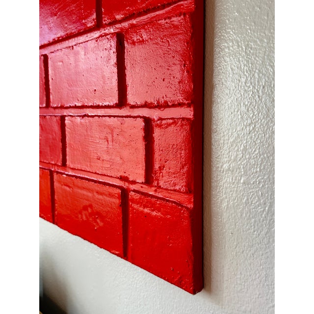 “WALL” Abstract Sculpture Painting by Maria Savino For Sale - Image 10 of 12
