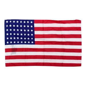 1930s Silk 48 Star American Flag