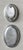 Circa 1980 Beaded Rim Byzantine-Inspired Mexican Pewter Oval Bowl & Underplate Set For Sale - Image 11 of 18