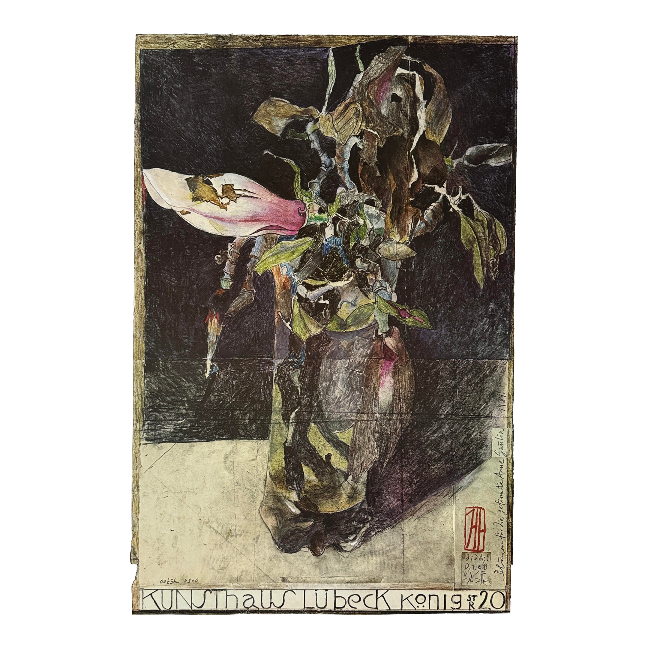 Horst Janssen Der Foliant. サイン入り Horst Janssen Lithograph on Paper Signed - Etsy