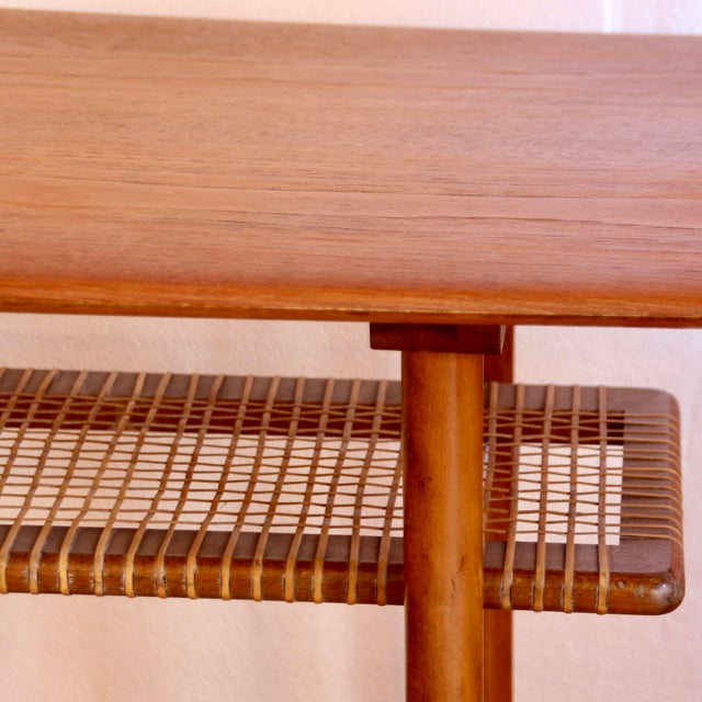 Large Danish Teak Coffee Table, 1950s For Sale - Image 6 of 10