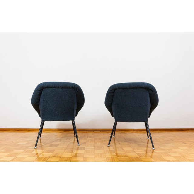 Metal Set of Köln1 Armchairs by Veb Sitz Möbelwerke, Germany, 1970s For Sale - Image 7 of 14