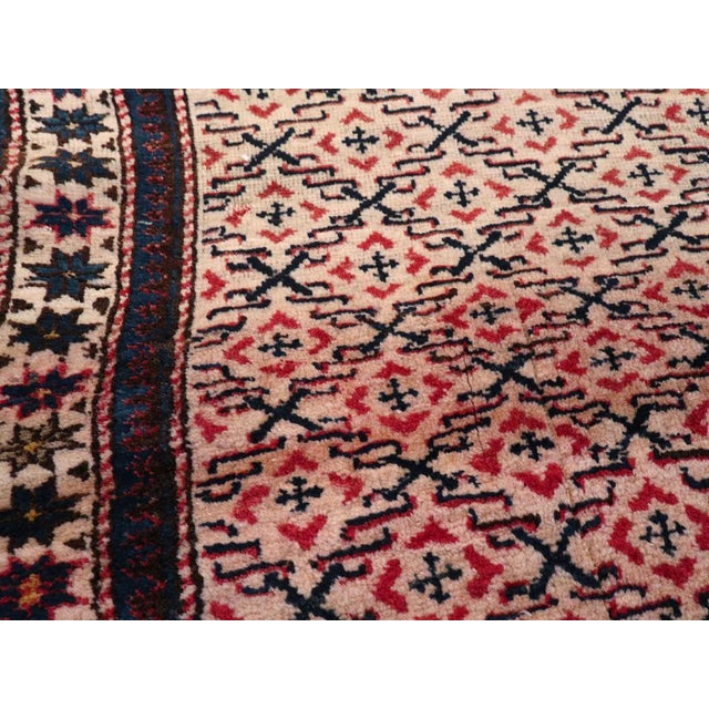 Tribal Galerie Shabab Collection Early 20th Century Caucasian Shirvan Throw Rug For Sale - Image 3 of 6