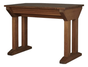 Art Deco Modernist Oak Side Table, 1930s