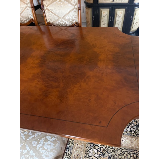 This is a stunning imported dining room set from Italy, custom made. It was purchased at Bograds Furniture Store in NJ in...