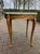 1860s French Louis XVI Gold Beech Marble Side Table For Sale - Image 10 of 13