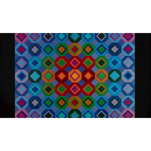 Victor Vasarely, FOLKOKTA, Etching For Sale - Image 4 of 6