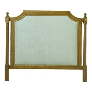 French Louis XVI Style Queen Size Bed Headboard For Sale