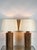 Late 20th Century Pair of Late 20th Century Brazilian Tigerwood Lamps With Custom Paper Shades For Sale - Image 5 of 10